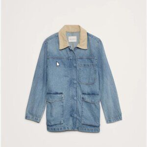 BANANA REPUBLIC DENIM BARN FIELD JACKET - XL - NWOT